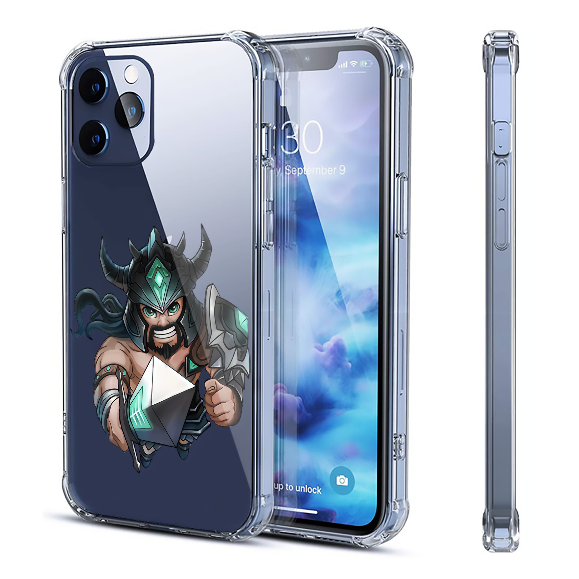 （画像用） リーグ・オブ・レジェンド League of Legends LOL 【iPhone 12シリーズ対応】透明スマホケース（クリアソフトケース）